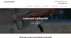 Desktop Screenshot of elmontlocksmith.net